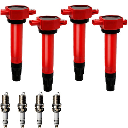 Ignition Coil and Iridium Spark Plugs for Chrysler 200 (2011-2014) 2.4L