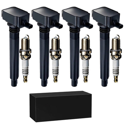Ignition Coil and Iridium Spark Plugs for Chrysler 200 (2015-2017) 2.4L