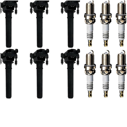 Ignition Coil and Iridium Spark Plugs for Chrysler 300 (2005) 2.7L