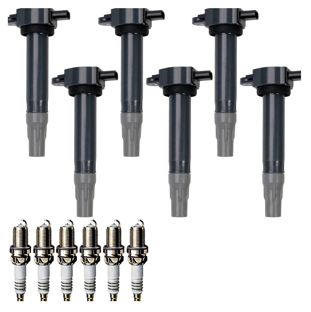 Ignition Coil and Iridium Spark Plugs for Chrysler Cirrus (2007-2008) 3.5L