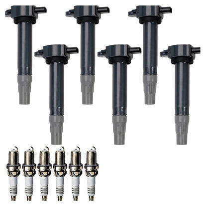 Ignition Coil and Iridium Spark Plugs for Chrysler Cirrus (2007-2008) 3.5L