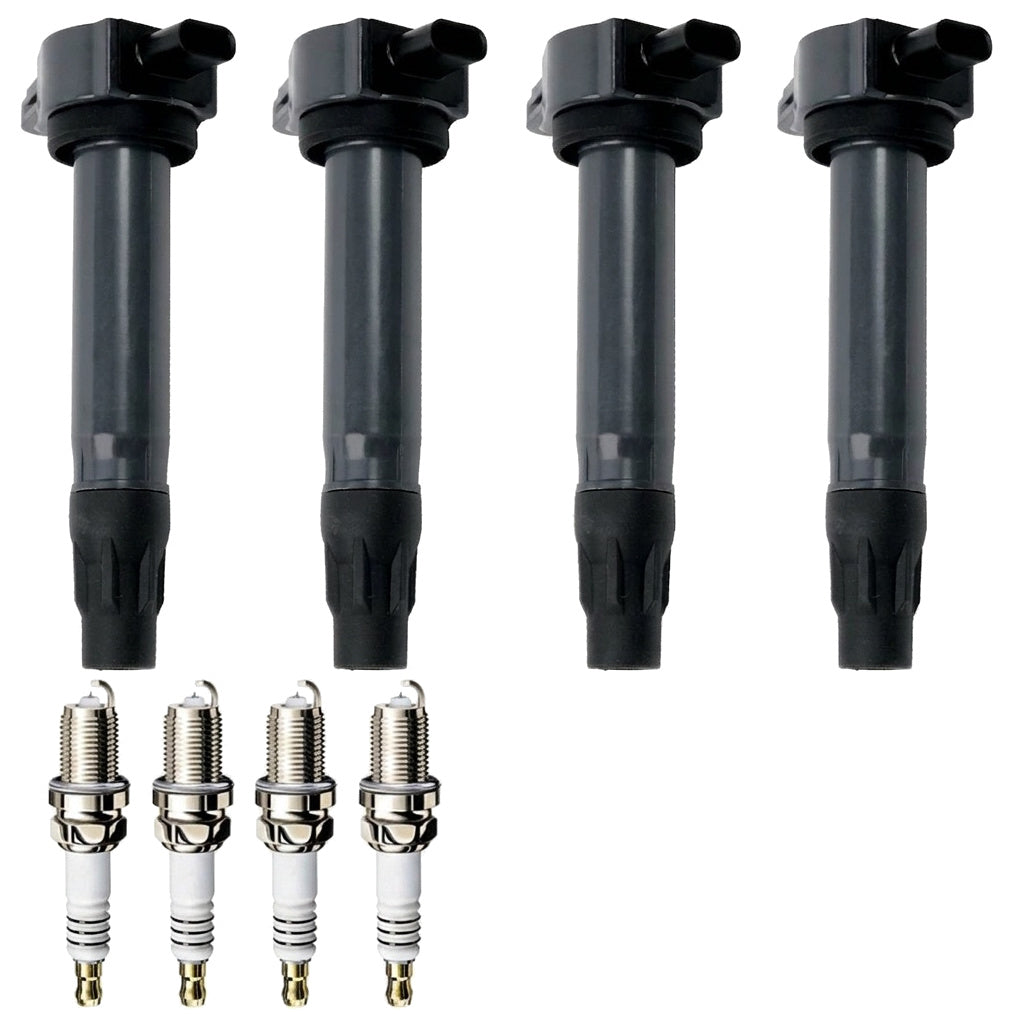 Ignition Coil and Iridium Spark Plugs for Chrysler Cirrus (2008-2010) 2.4L