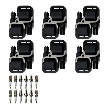 Ignition Coil and Iridium Spark Plugs for Chrysler Crossfire (2004-2008) 3.2L