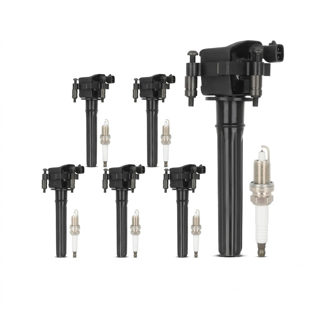 Ignition Coil and Iridium Spark Plugs for Chrysler Intrepid (1998-2004) 3.5L