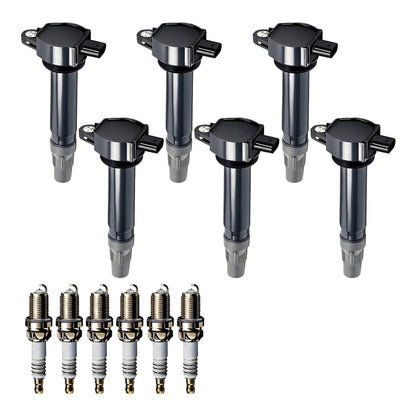 Ignition Coil and Iridium Spark Plugs for Chrysler Sebring (2006-2010) 2.7L