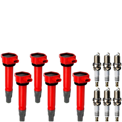 Ignition Coil and Iridium Spark Plugs for Chrysler Sebring (2007-2010) 3.5L