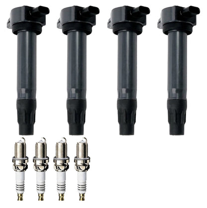 Ignition Coil and Iridium Spark Plugs for Dodge Avenger (2008-2010) 2.0L