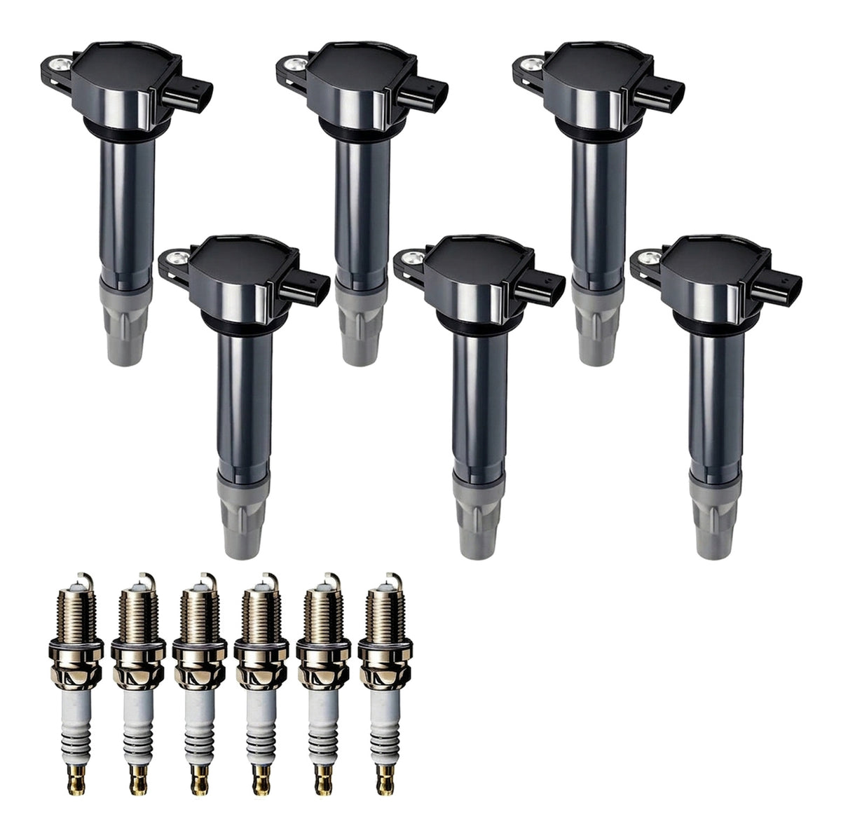 Ignition Coil and Iridium Spark Plugs for Dodge Avenger (2008-2010) 2.7L