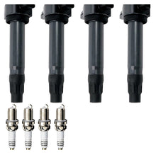 Ignition Coil and Iridium Spark Plugs for Dodge Caliber (2007-2009) 1.8L