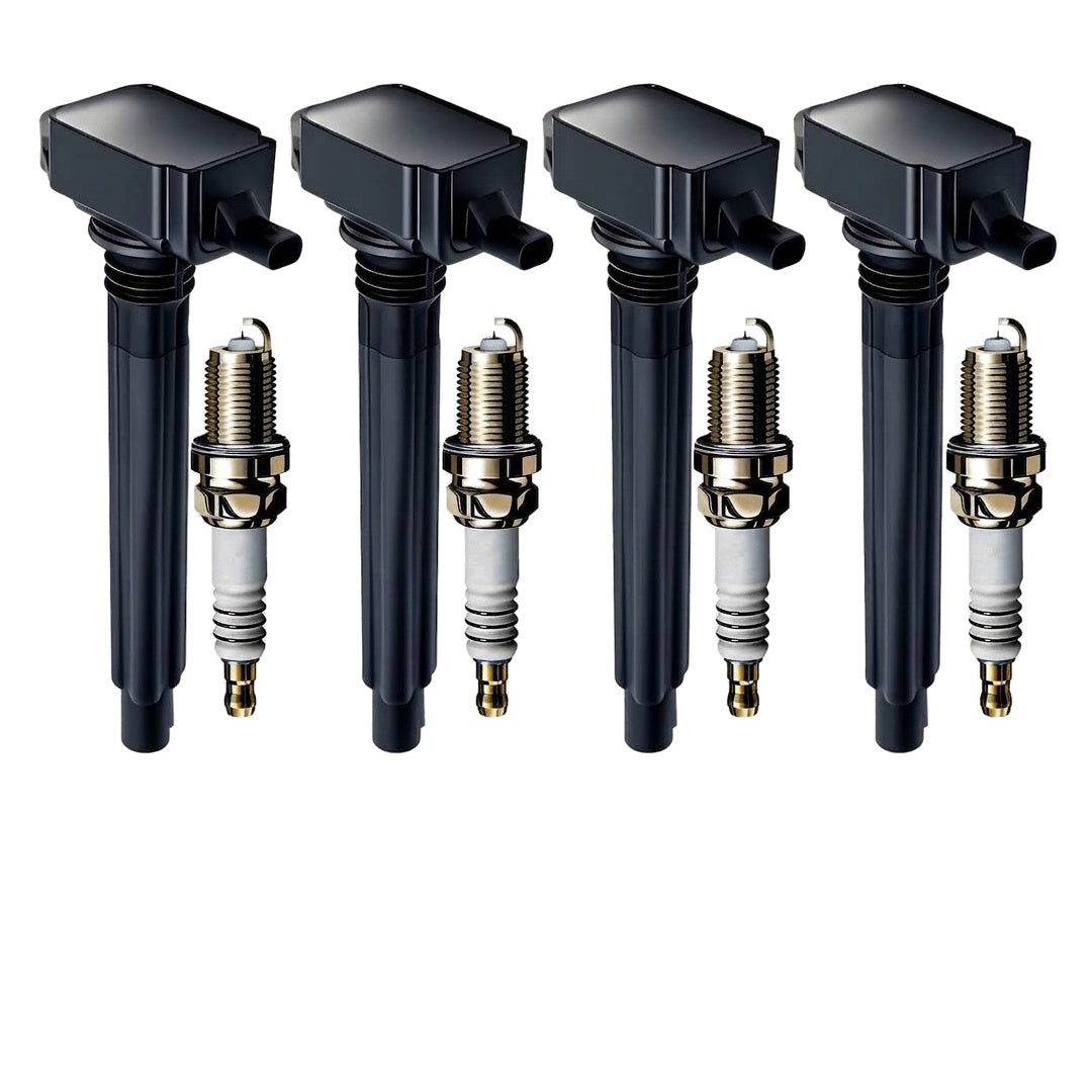 Ignition Coil and Iridium Spark Plugs for Dodge Dart (2013-2016) 2.0L