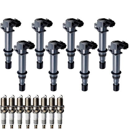 Ignition Coil and Iridium Spark Plugs for Dodge Durango (2000-2008) 4.7L