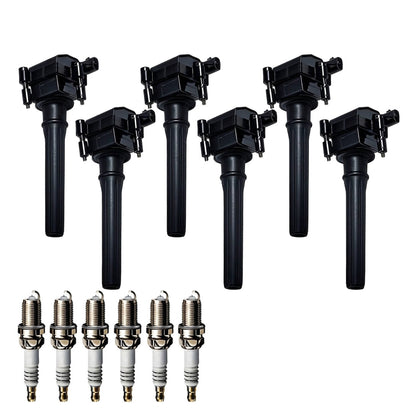Ignition Coil and Iridium Spark Plugs for Dodge Intrepid (1998-2001) 3.2L