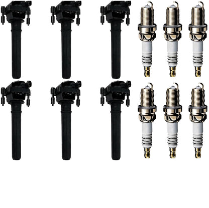 Ignition Coil and Iridium Spark Plugs for Dodge Intrepid (1998-2004) 2.7L