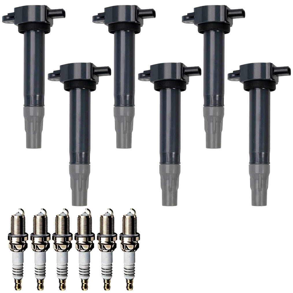Ignition Coil and Iridium Spark Plugs for Dodge Nitro (2007-2011) 4.0L