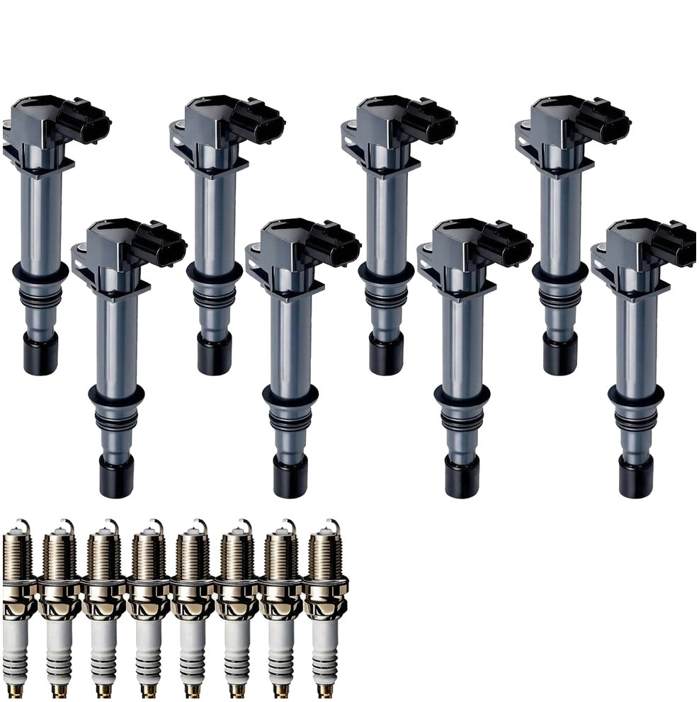 Ignition Coil and Iridium Spark Plugs for Dodge Ram 1500 (2002-2008) 4.7L