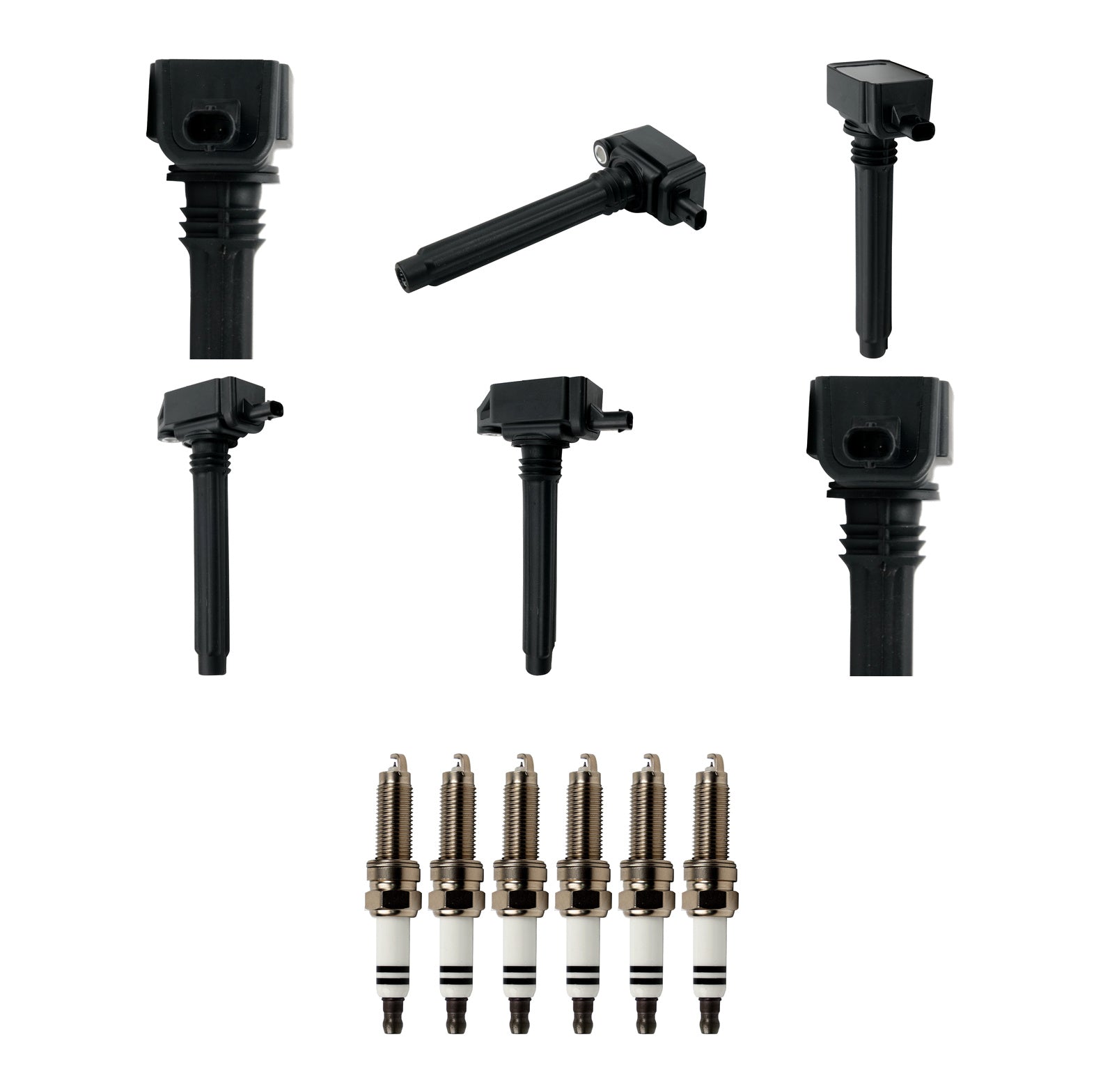 Ignition Coil and Iridium Spark Plugs for Dodge Ram 1500 (2013-2018) 3.6L