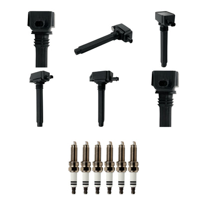 Ignition Coil and Iridium Spark Plugs for Dodge Ram 1500 (2013-2018) 3.6L
