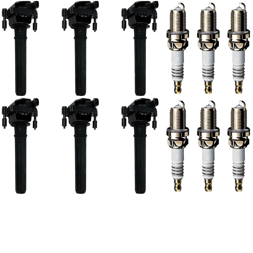 Ignition Coil and Iridium Spark Plugs for Dodge Stratus (2001-2005) 2.7L