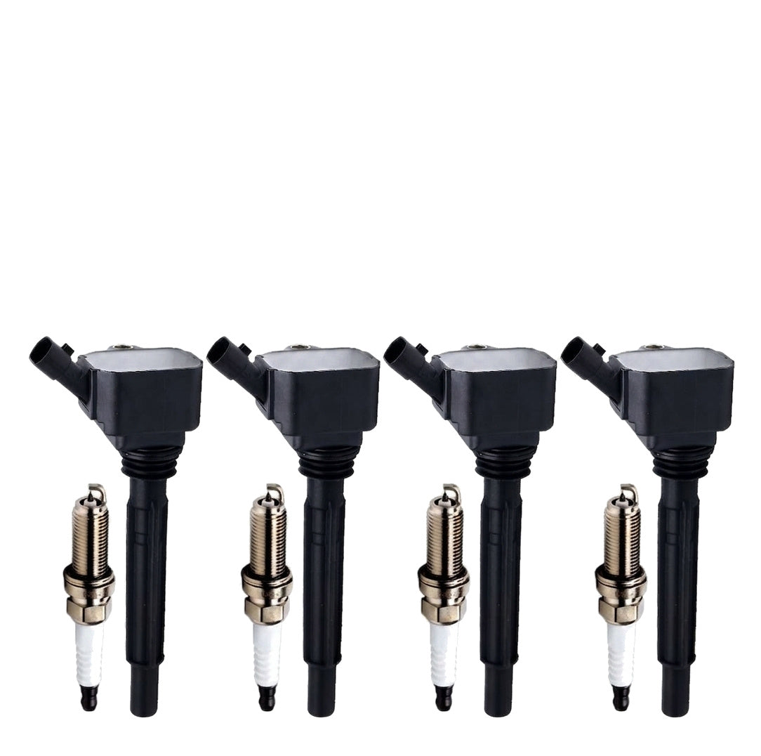 Ignition Coil and Iridium Spark Plugs for Fiat 500 (2018-2019) 1.4L