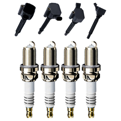 Ignition Coil and Iridium Spark Plugs for Fiat 500L (2014-2020) 1.4L