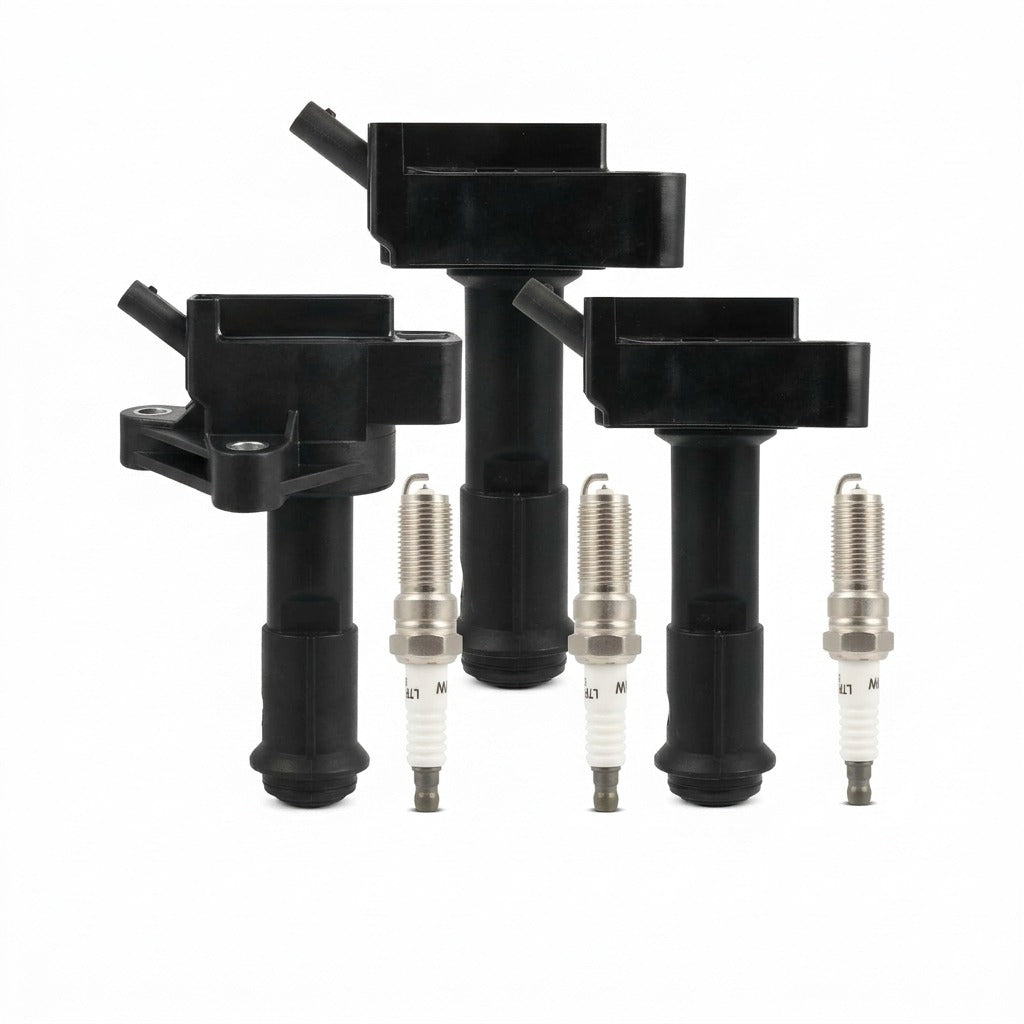 Ignition Coil and Iridium Spark Plugs for Ford Bronco Sport (2021-2024) 1.5L