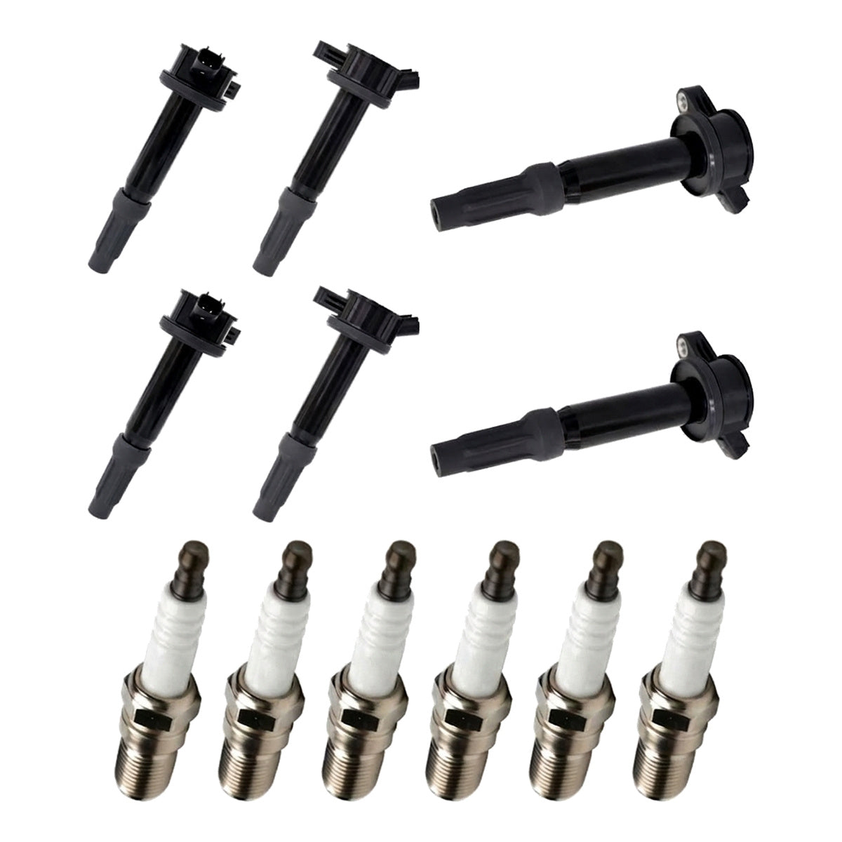 Ignition Coil and Iridium Spark Plugs for Ford Escape (2009-2012) 3.0L