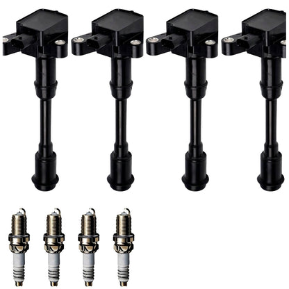 Ignition Coil and Iridium Spark Plugs for Ford Escape (2013-2016) 1.6L