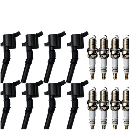 Ignition Coil and Iridium Spark Plugs for Ford Excursion (2000-2005) 5.4L