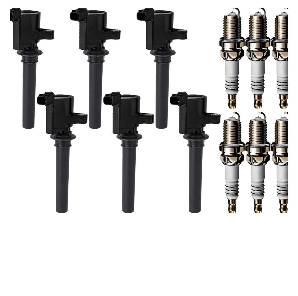 Ignition Coil and Iridium Spark Plugs for Ford Explorer (2009-2010) 4.0L