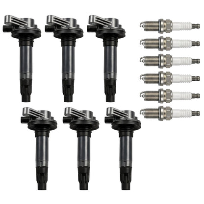 Ignition Coil and Iridium Spark Plugs for Ford Explorer (2011-2016) 3.5L