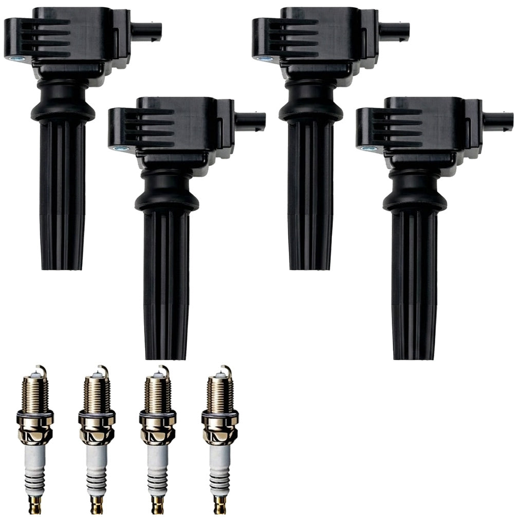 Ignition Coil and Iridium Spark Plugs for Ford Explorer (2012-2015) 2.0L