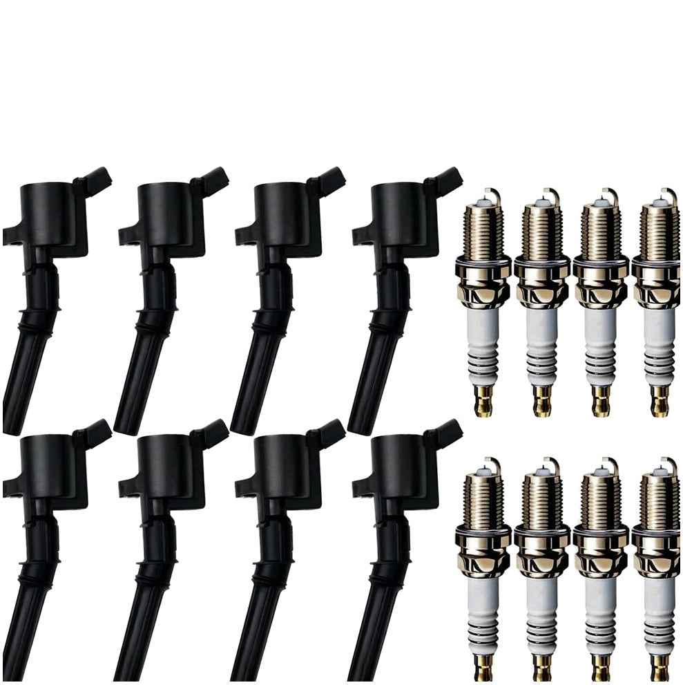 Ignition Coil and Iridium Spark Plugs for Ford F-150 (2005-2010) 5.4L