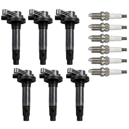Ignition Coil and Iridium Spark Plugs for Ford F-150 (2011-2014) 3.7L
