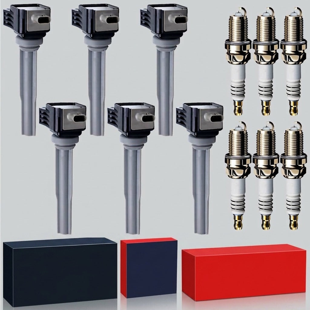 Ignition Coil and Iridium Spark Plugs for Ford F-150 (2015-2020) 2.7L