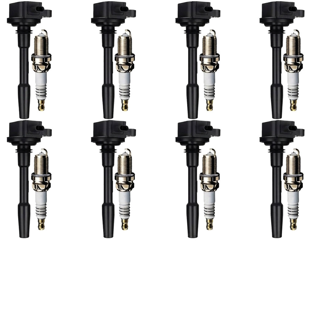 Ignition Coil and Iridium Spark Plugs for Ford F-150 (2018-2021) 5.0L