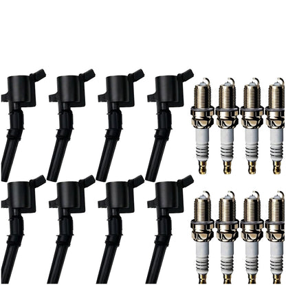 Ignition Coil and Iridium Spark Plugs for Ford F-250 (1997-1999) 4.6L