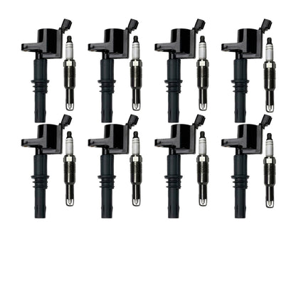Ignition Coil and Iridium Spark Plugs for Ford F-350 (2005-2008) 5.4L