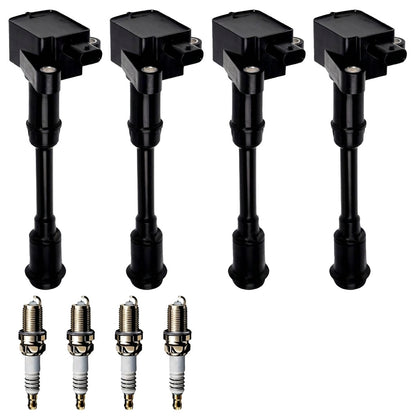 Ignition Coil and Iridium Spark Plugs for Ford Fiesta (2014-2016) 1.6L