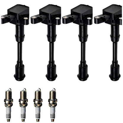 Ignition Coil and Iridium Spark Plugs for Ford Fiesta (2017-2019) 1.6L