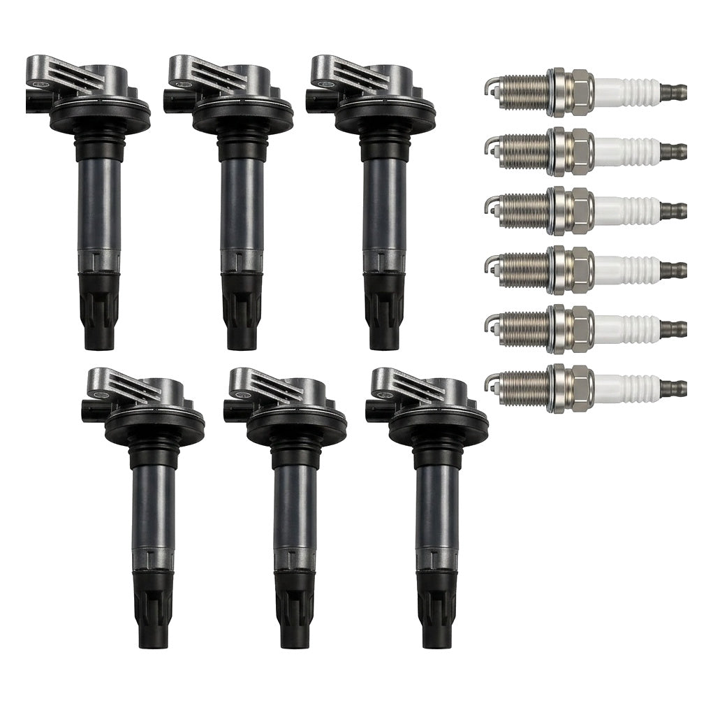 Ignition Coil and Iridium Spark Plugs for Ford Flex (2009-2012) 3.5L