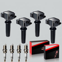 Ignition Coil and Iridium Spark Plugs for Ford Focus (2012-2018) 2.0L