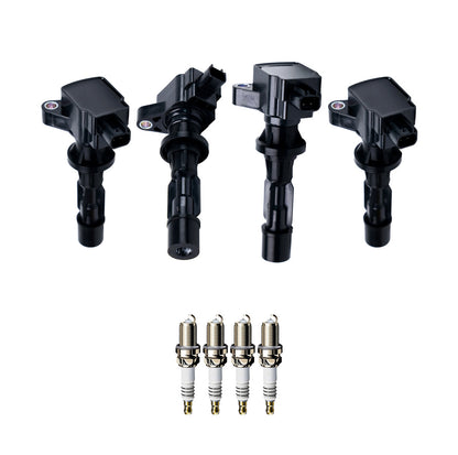Ignition Coil and Iridium Spark Plugs for Ford Fusion (2006-2009) 2.3L