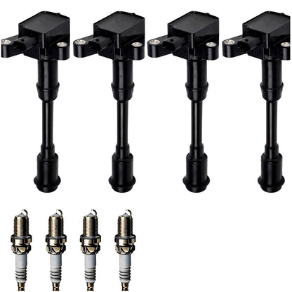 Ignition Coil and Iridium Spark Plugs for Ford Fusion (2013-2014) 1.6L