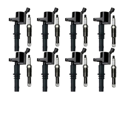 Ignition Coil and Iridium Spark Plugs for Ford Mustang (2005-2009) 4.6L
