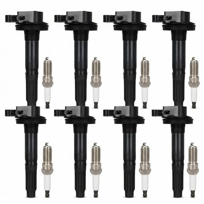 Ignition Coil and Iridium Spark Plugs for Ford Mustang (2015-2020) 5.2L