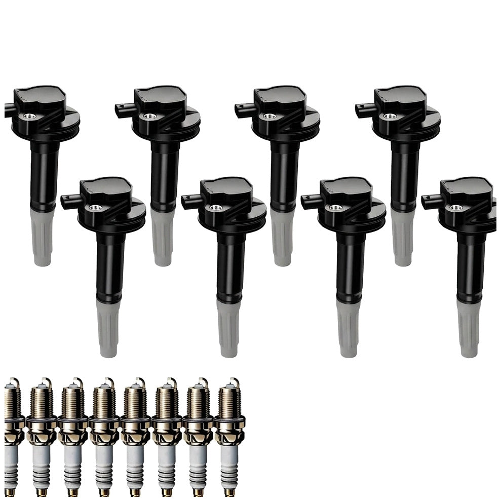 Ignition Coil and Iridium Spark Plugs for Ford Mustang (2016-2017) 5.0L