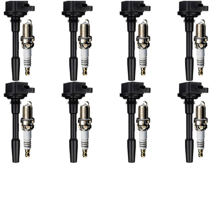 Ignition Coil and Iridium Spark Plugs for Ford Mustang (2018-2020) 5.0L