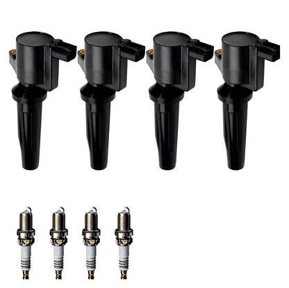 Ignition Coil and Iridium Spark Plugs for Ford Transit Connect (2014-2021) 2.5L
