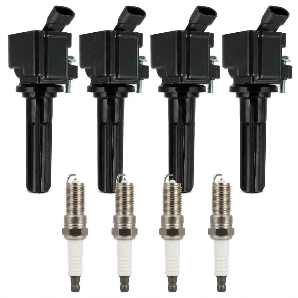 Ignition Coil and Iridium Spark Plugs for GMC Canyon (2007-2012) 2.9L