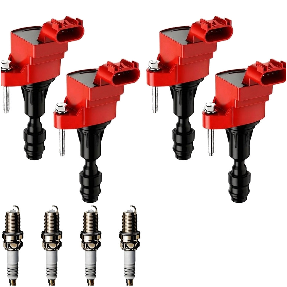 Ignition Coil and Iridium Spark Plugs for GMC Terrain (2010-2017) 2.4L